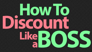 How to Discount Like a Boss