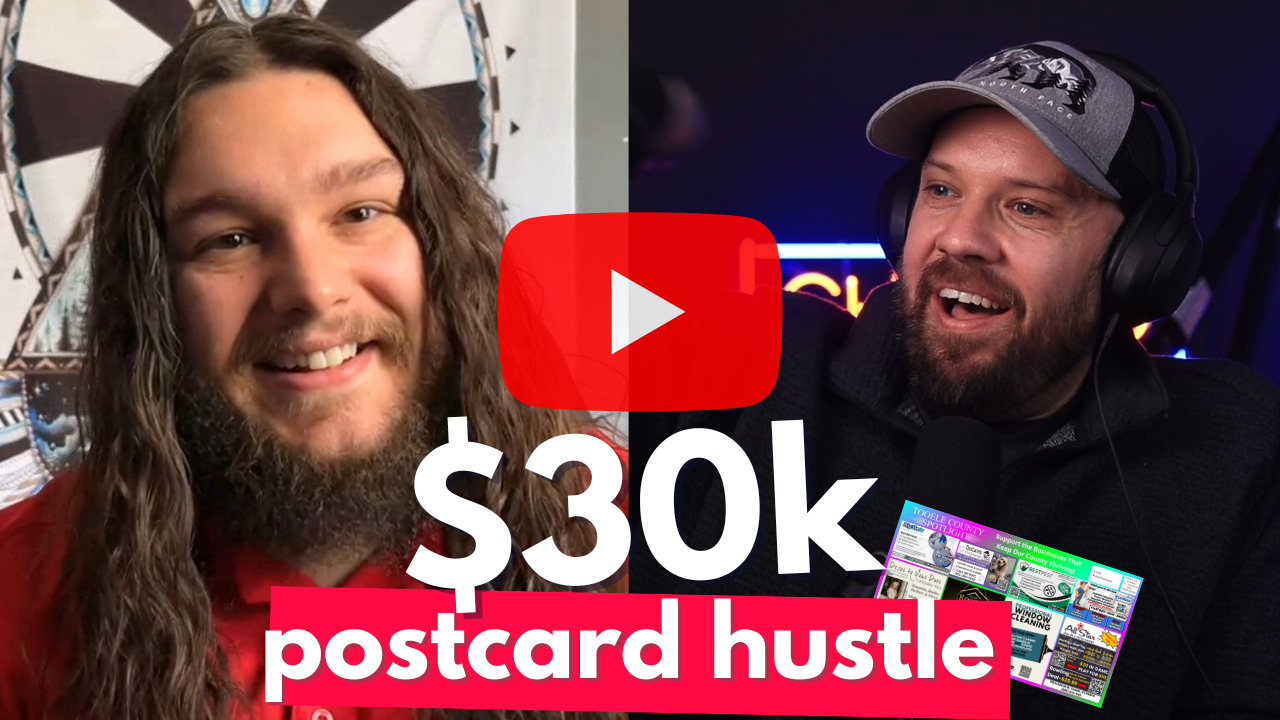 Featured image for “Ep60: How Joshua in Utah Quit his Job to do 9×12 Postcards and Made 30k in side income”